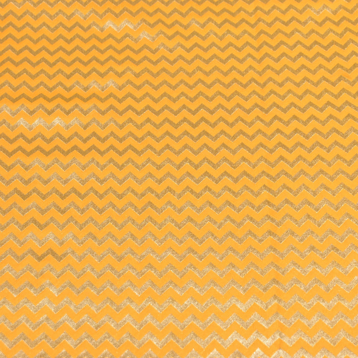 Premium Chanderi Paudi Brocade Jaal Fabric | Designer Fabric | 180000-05
