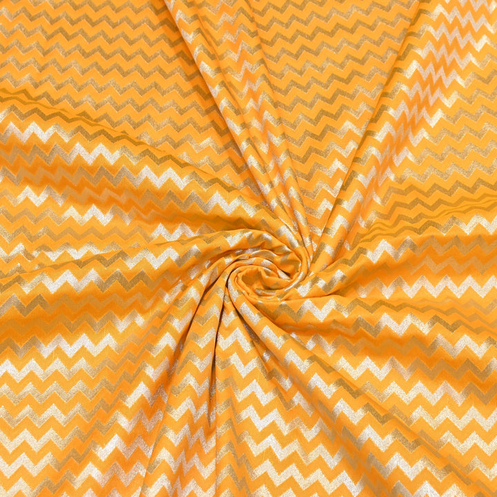 Premium Chanderi Paudi Brocade Jaal Fabric | Designer Fabric | 180000-05