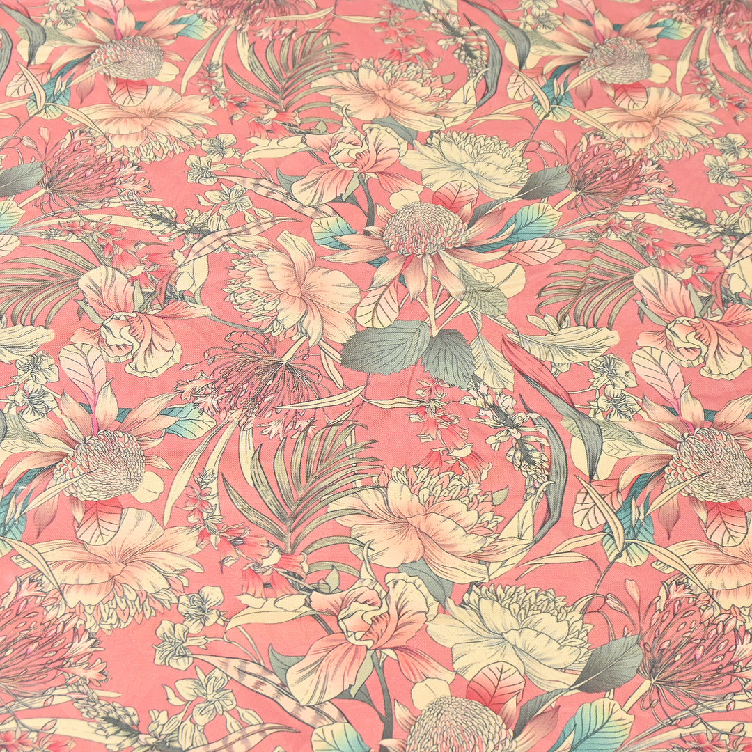 Premium Pashmina Digital Print Fabric | Soft & Luxurious Designer Printed Pashmina Fabric| WIN178-10