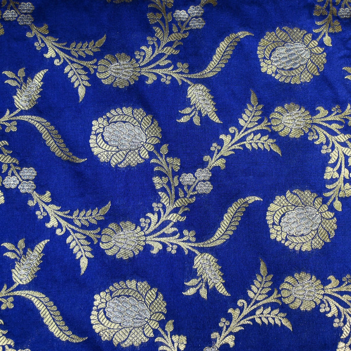 Silk Alfi Zari Brocade Fabric