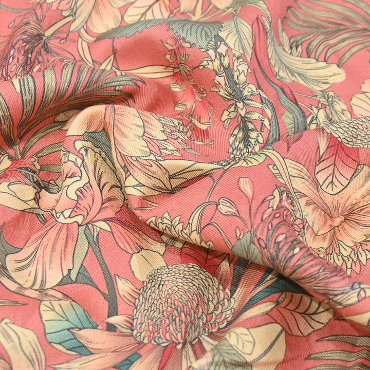 Premium Pashmina Digital Print Fabric | Soft & Luxurious Designer Printed Pashmina Fabric| WIN178-10