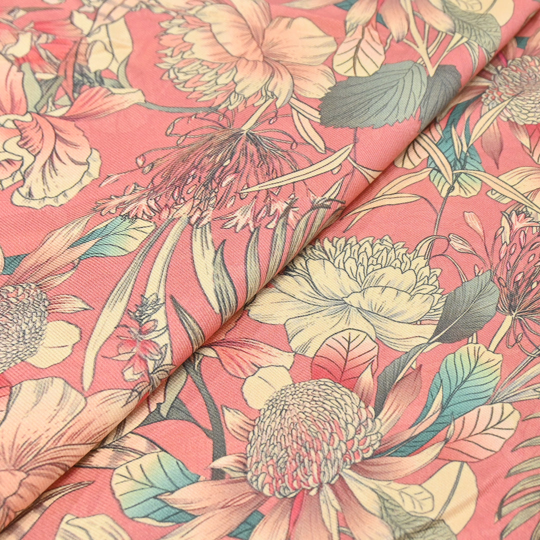 Premium Pashmina Digital Print Fabric | Soft & Luxurious Designer Printed Pashmina Fabric| WIN178-10