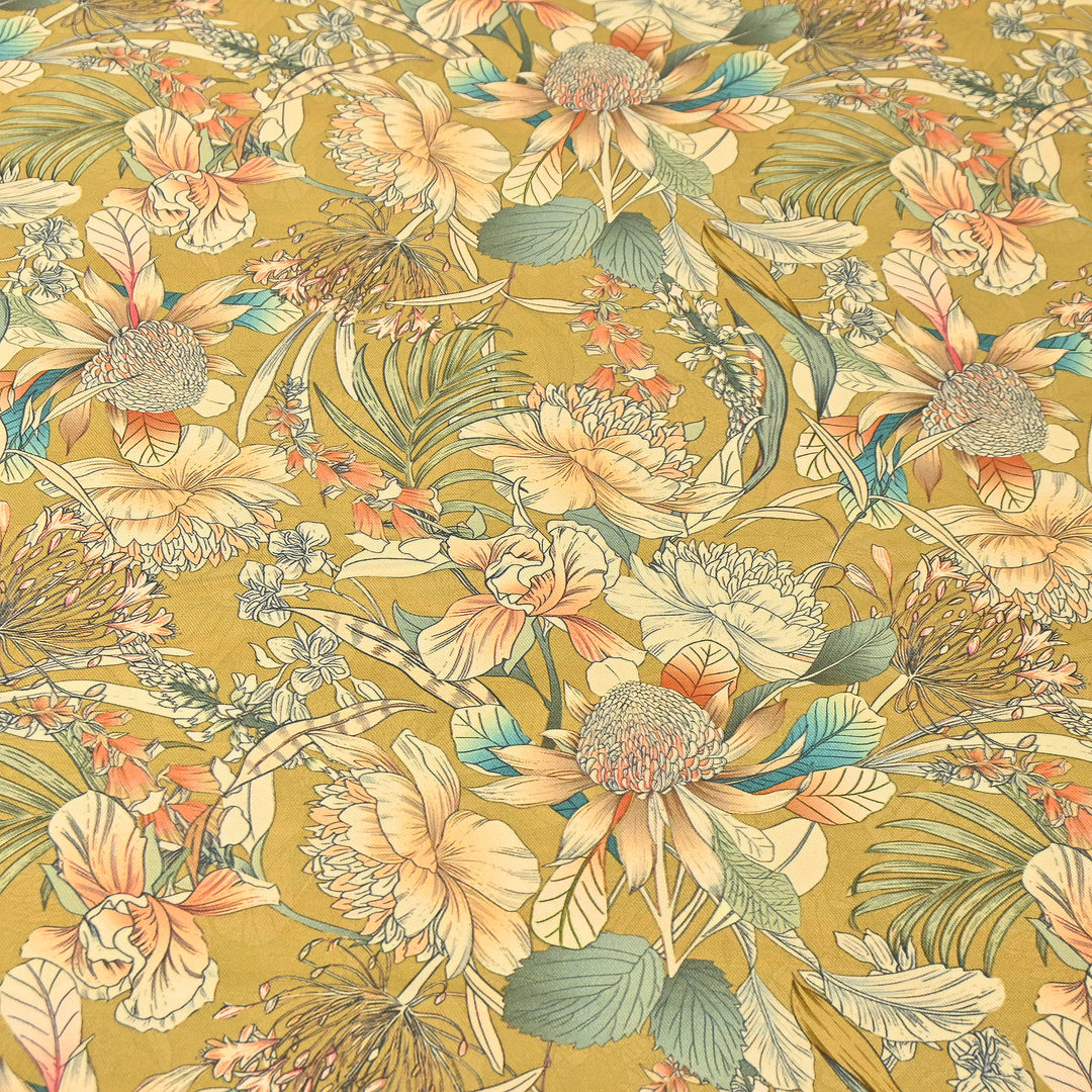 Premium Pashmina Digital Print Fabric | Soft & Luxurious Designer Printed Pashmina Fabric| WIN178-11