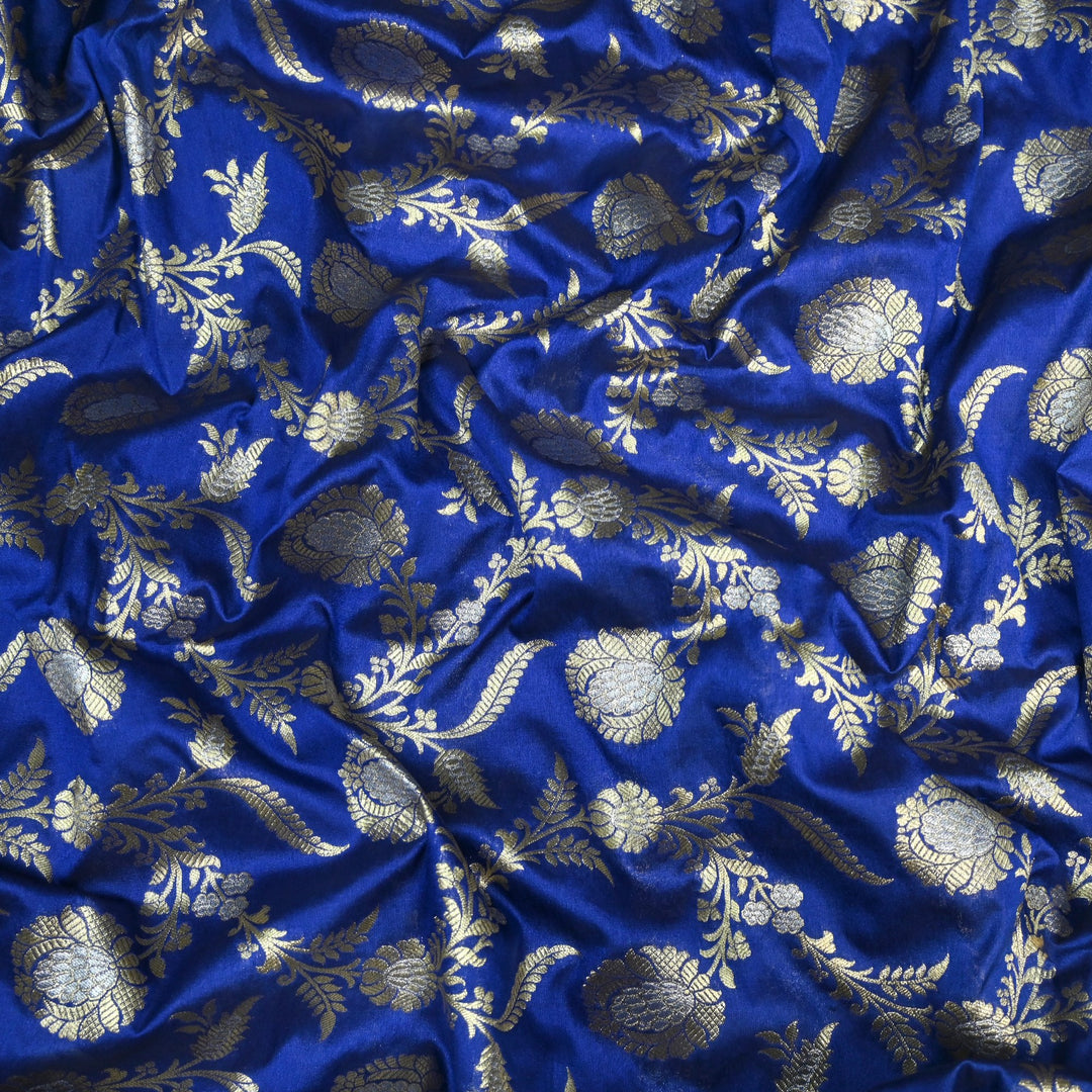 Silk Alfi Zari Brocade Fabric