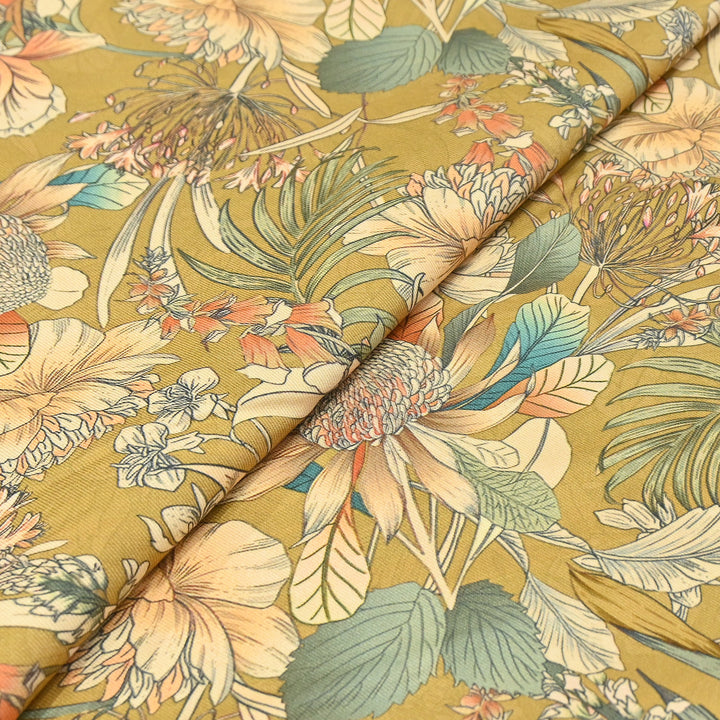 Premium Pashmina Digital Print Fabric | Soft & Luxurious Designer Printed Pashmina Fabric| WIN178-11