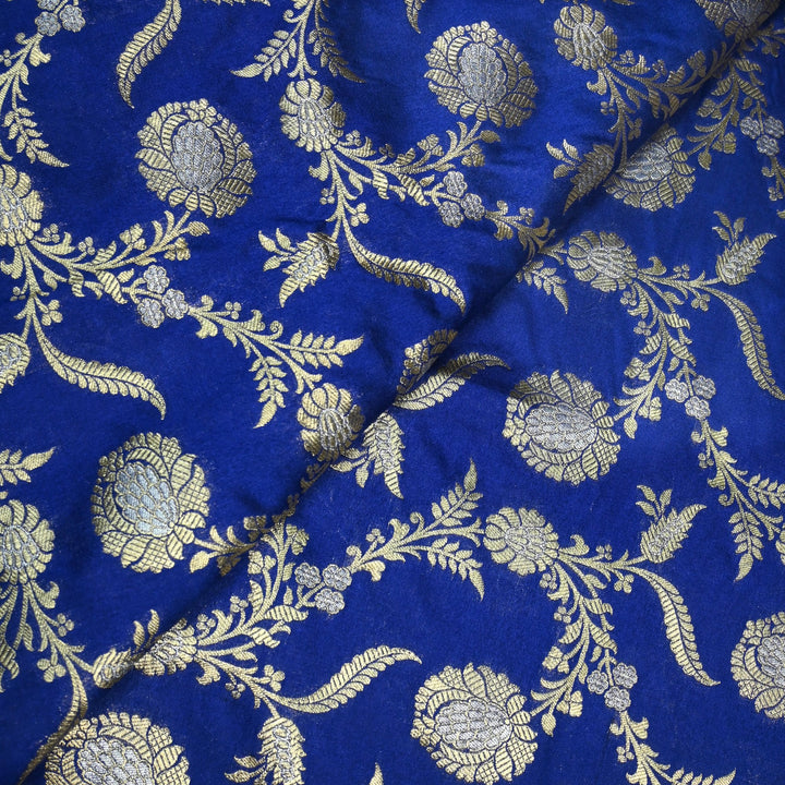 Silk Alfi Zari Brocade Fabric