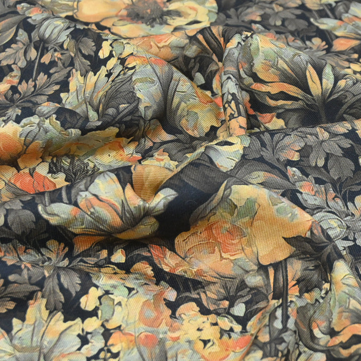 Premium Pashmina Digital Print Fabric | Soft & Luxurious Designer Printed Fabric| WIN178-16