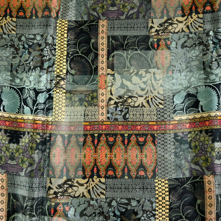 Viscose Crepe Digital Print Fabrics