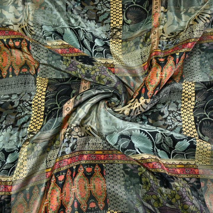 Viscose Crepe Digital Print Fabrics