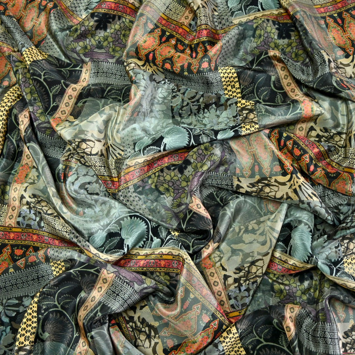 Viscose Crepe Digital Print Fabrics