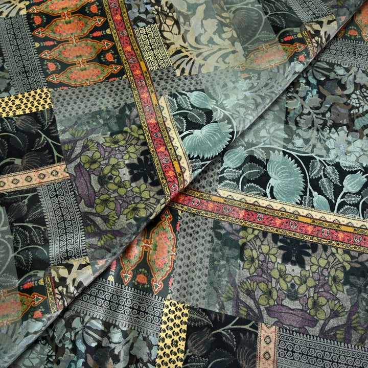 Viscose Crepe Digital Print Fabrics