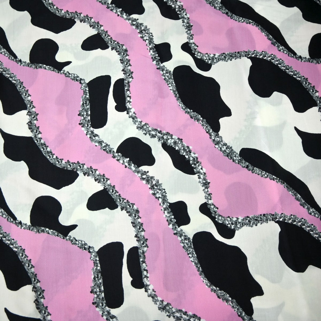 Viscose Crepe Digital Print Fabrics