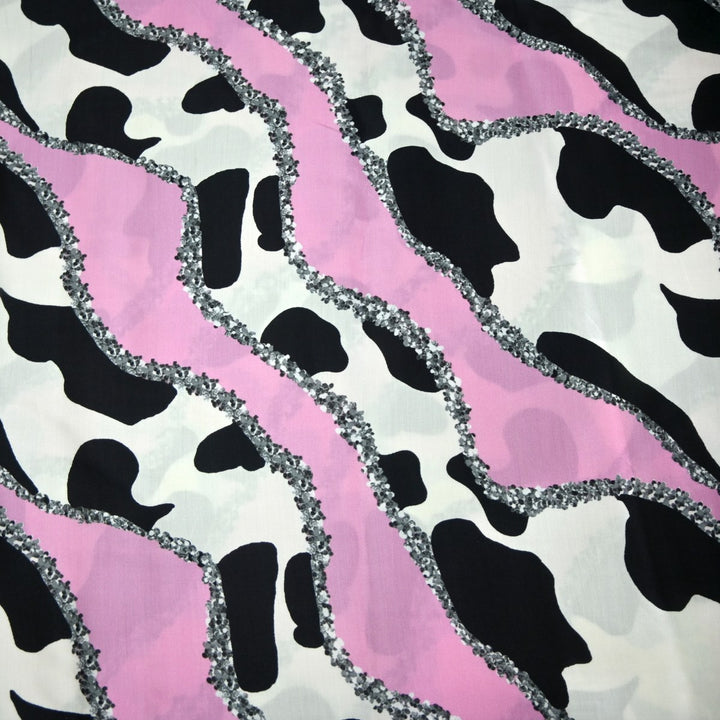 Viscose Crepe Digital Print Fabrics