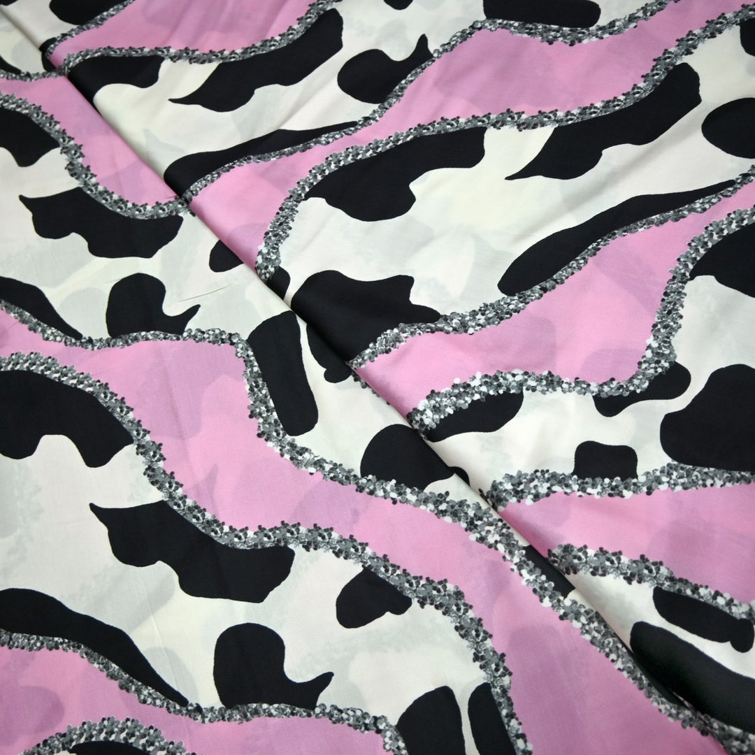 Viscose Crepe Digital Print Fabrics