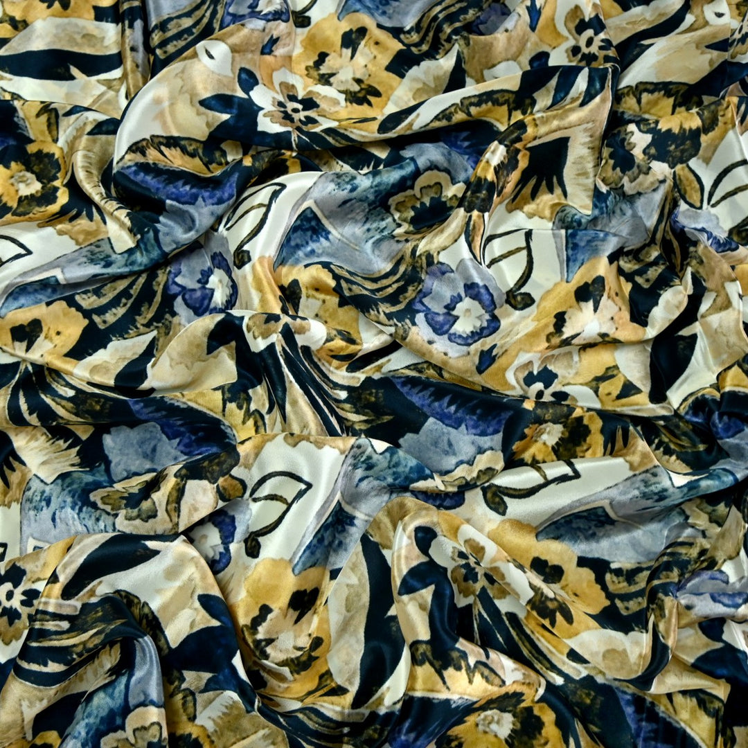 Viscose Crepe Digital Print Fabrics