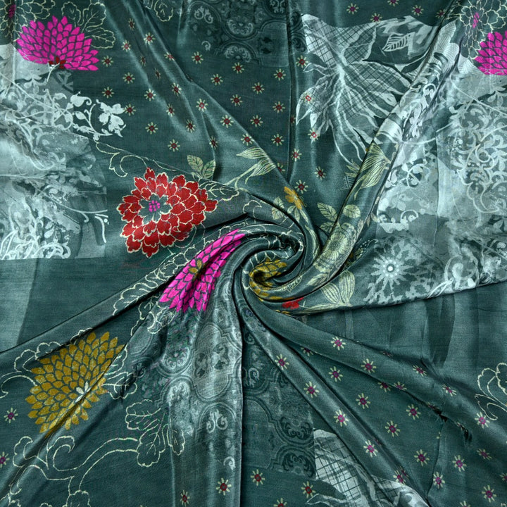 Viscose Crepe Digital Print Fabrics