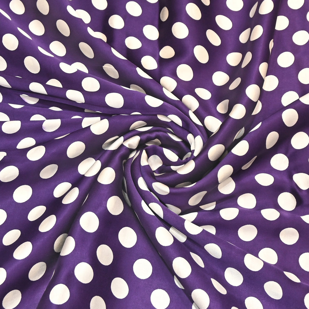 Elegant Modal Satin Digital Print Fabric 4 – Soft Luxury Designer Fabric - 001416-K1