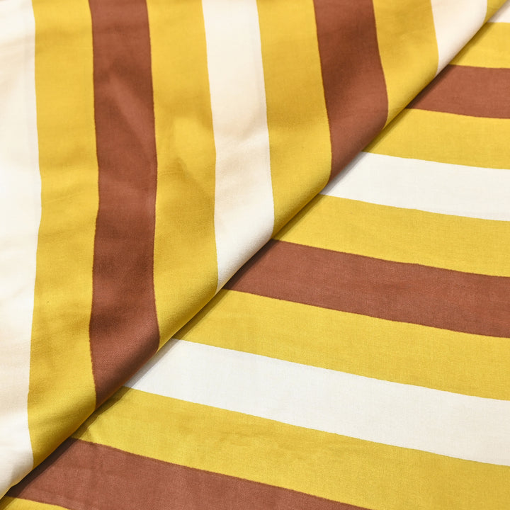 Elegant Modal Satin Digital Print Fabric 4 – Soft Luxury Designer Fabric - 001416-K18