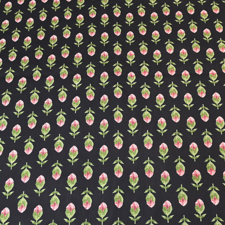 Premium Cotton Printed Fabric – Soft Breathable Designer Cotton Fabric - 000350-A10