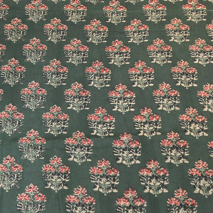Premium Cotton Printed Fabric – Soft Breathable Designer Cotton Fabric - 000350-A7