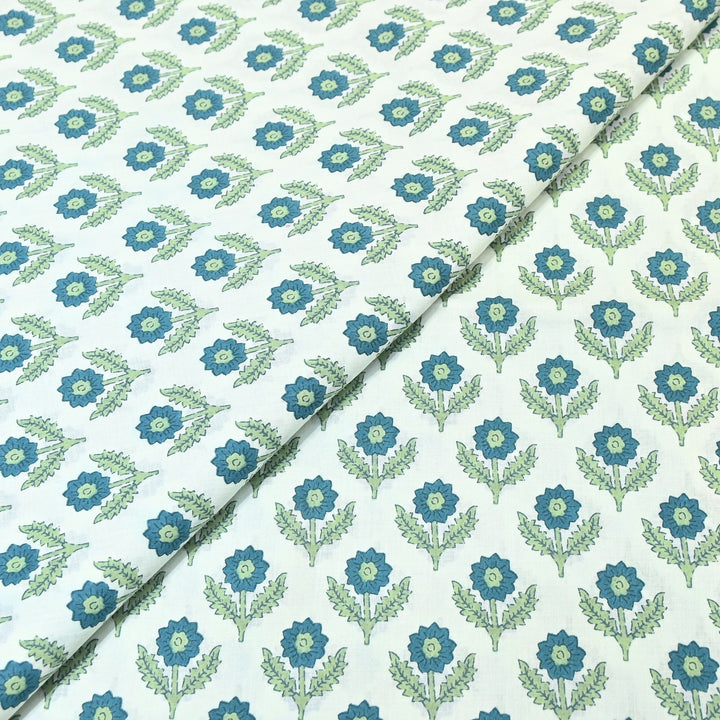 Premium Cotton Printed Fabric – Soft Breathable Designer Cotton Fabric - 000350-A6