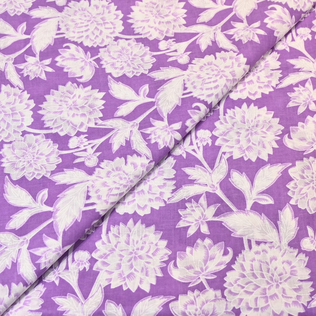 Premium Cotton Printed Fabric – Soft Breathable Designer Cotton Fabric - 000350-A3