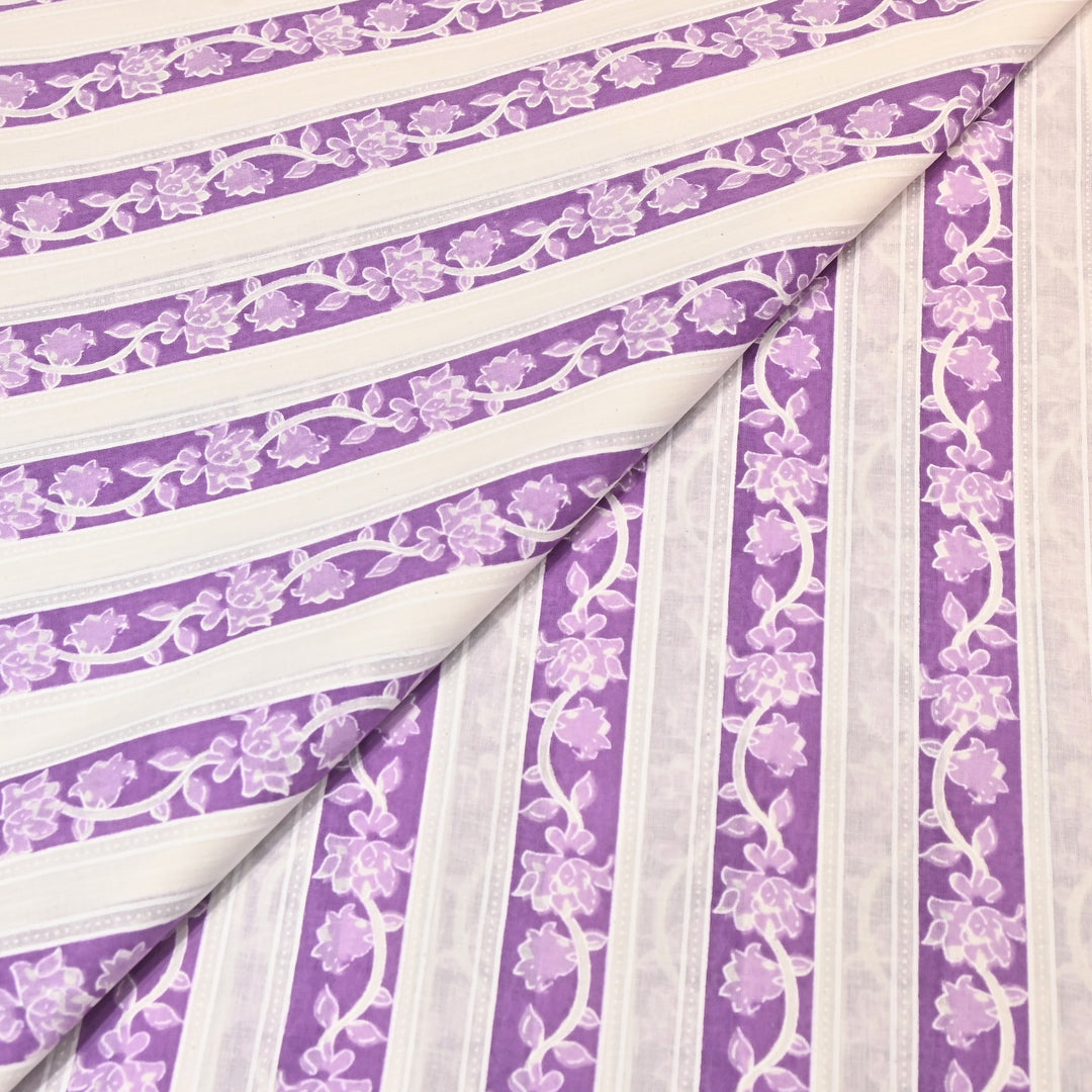 Premium Cotton Printed Fabric – Soft Breathable Designer Cotton Fabric - 000350-A4