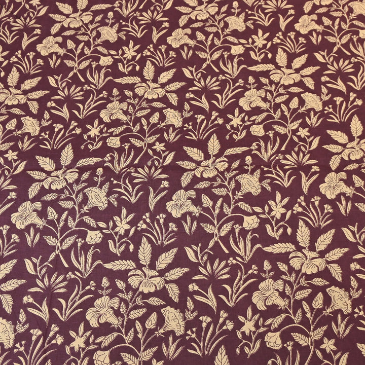 Premium Cotton Printed Fabric – Soft Breathable Designer Cotton Fabric - 000350-A1