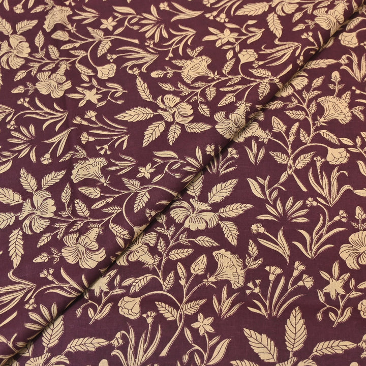 Premium Cotton Printed Fabric – Soft Breathable Designer Cotton Fabric - 000350-A1