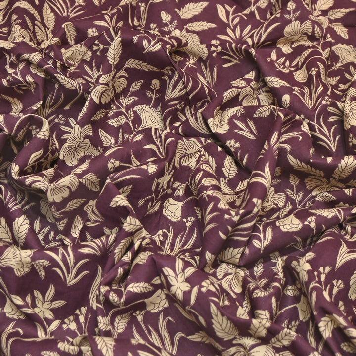 Premium Cotton Printed Fabric – Soft Breathable Designer Cotton Fabric - 000350-A1