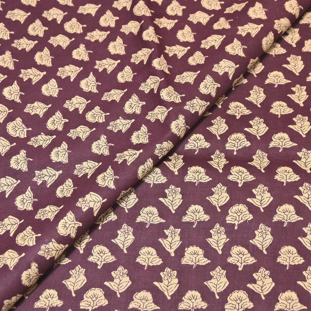 Premium Cotton Printed Fabric – Soft Breathable Designer Cotton Fabric - 000350-A2