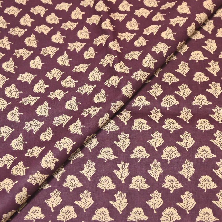 Premium Cotton Printed Fabric – Soft Breathable Designer Cotton Fabric - 000350-A2