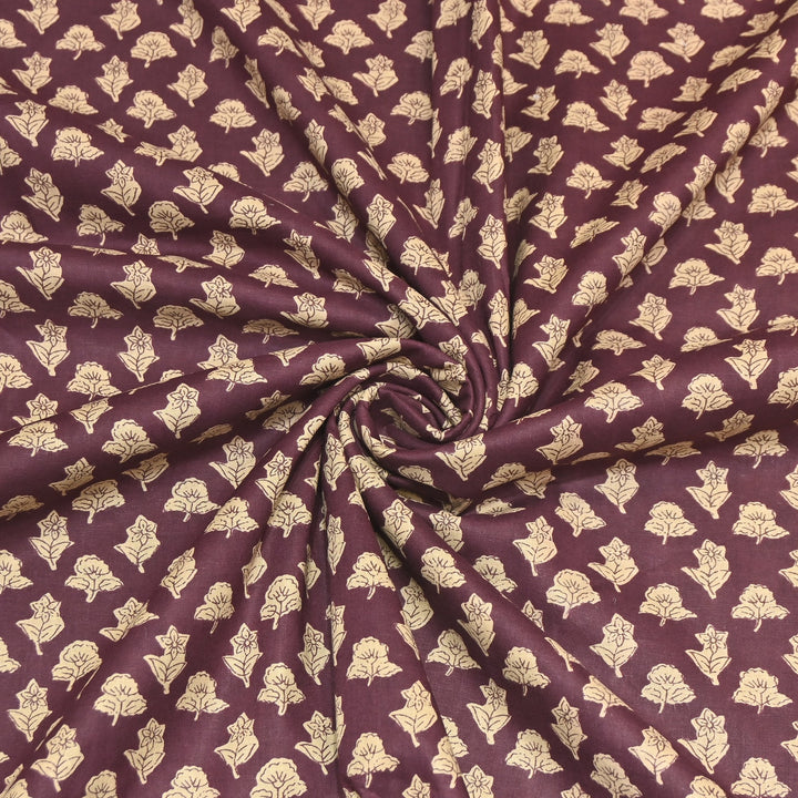 Premium Cotton Printed Fabric – Soft Breathable Designer Cotton Fabric - 000350-A2