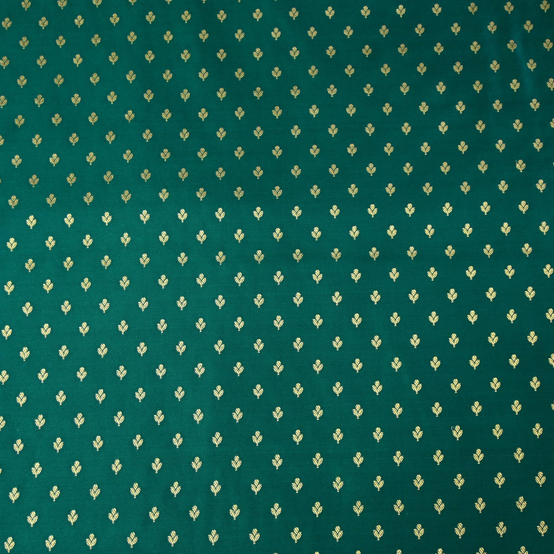 Satin Zari Buti Brocade Fabric