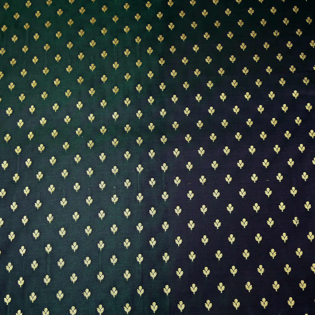 Satin Zari Buti Brocade Fabric