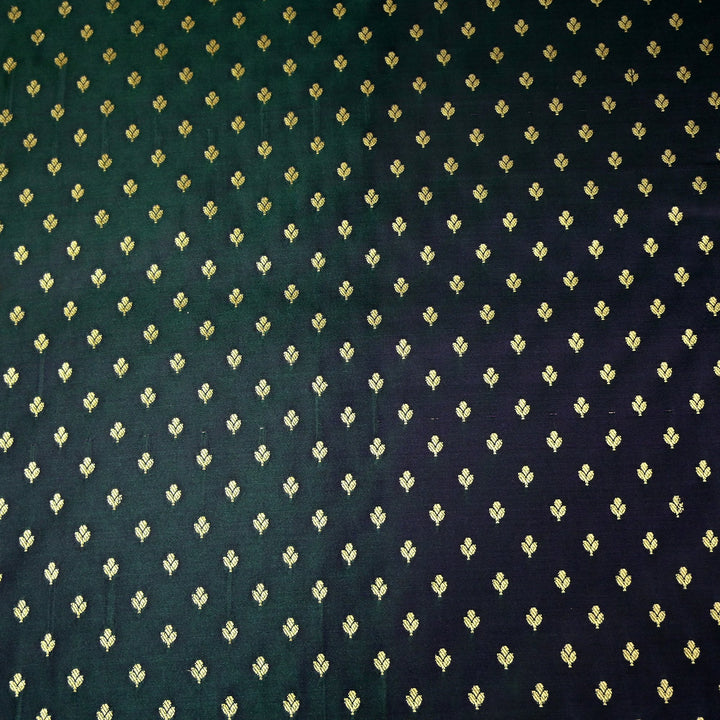 Satin Zari Buti Brocade Fabric