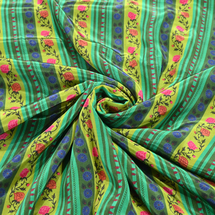 Viscose Crepe Digital Print Fabric 44" – Premium Soft & Flowing Designer Fabric| 001166-1
