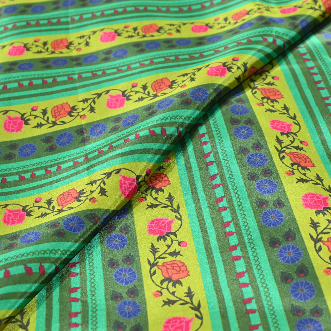 Viscose Crepe Digital Print Fabric 44" – Premium Soft & Flowing Designer Fabric| 001166-1