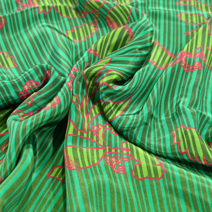 Viscose Crepe Digital Print Fabric 44" – Premium Soft & Flowing Designer Fabric| 001166-2