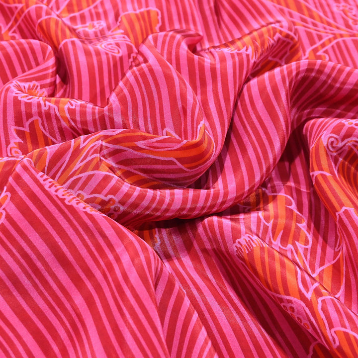 Viscose Crepe Digital Print Fabric 44" – Premium Soft & Flowing Designer Fabric| 001166-3
