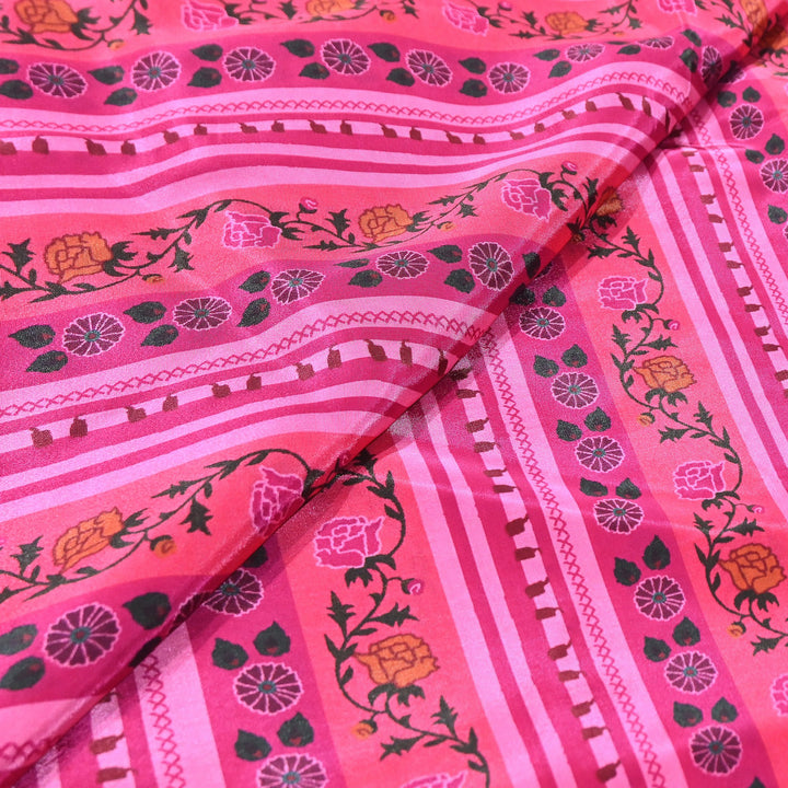 Viscose Crepe Digital Print Fabric 44" – Premium Soft & Flowing Designer Fabric| 001166-4