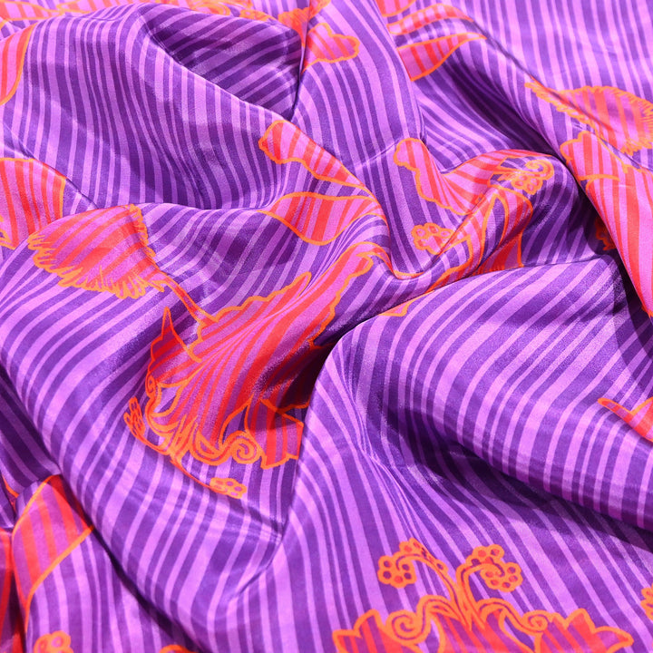 Viscose Crepe Digital Print Fabric 44" – Premium Soft & Flowing Designer Fabric| 001166-5