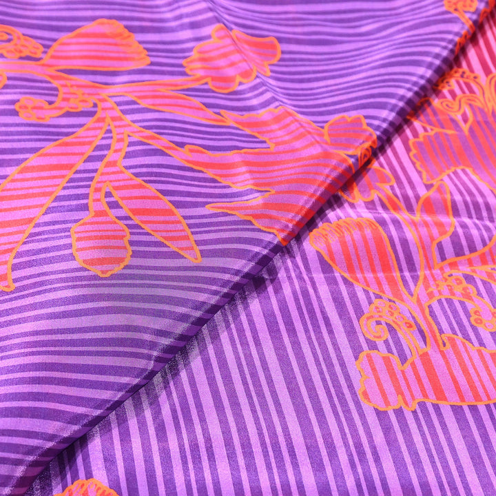Viscose Crepe Digital Print Fabric 44" – Premium Soft & Flowing Designer Fabric| 001166-5
