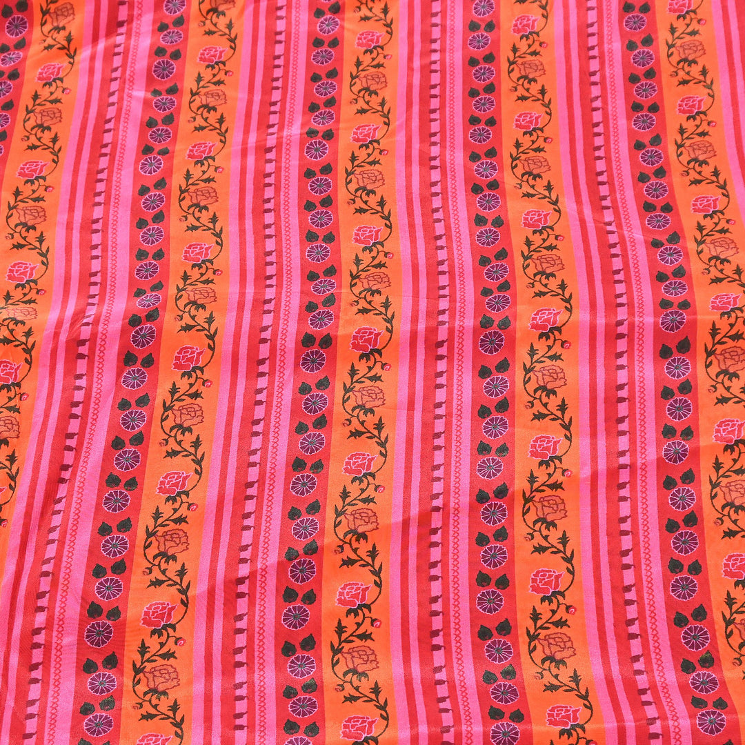 Viscose Crepe Digital Print Fabric 44" – Premium Soft & Flowing Designer Fabric| 001166-8