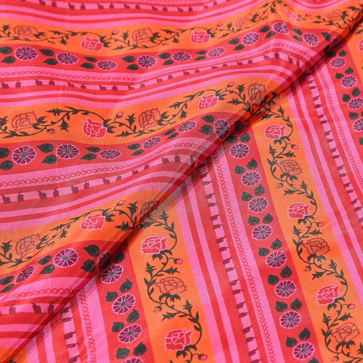 Viscose Crepe Digital Print Fabric 44" – Premium Soft & Flowing Designer Fabric| 001166-8