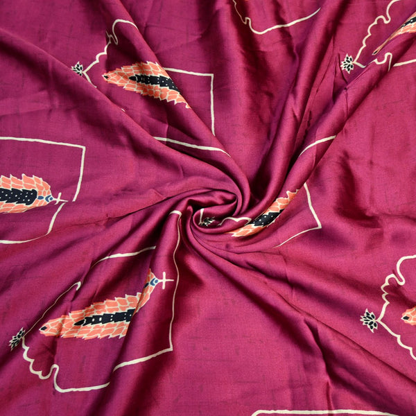 Modal Satin Digital Print Fabrics