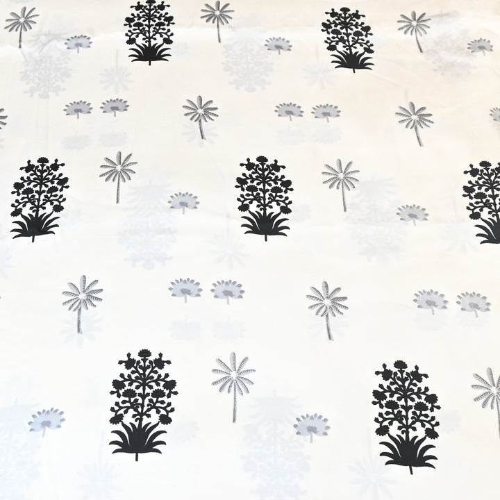Elegant Modal Satin Digital Print Fabric 5 – Soft Luxury Designer Fabric - 001416-S11