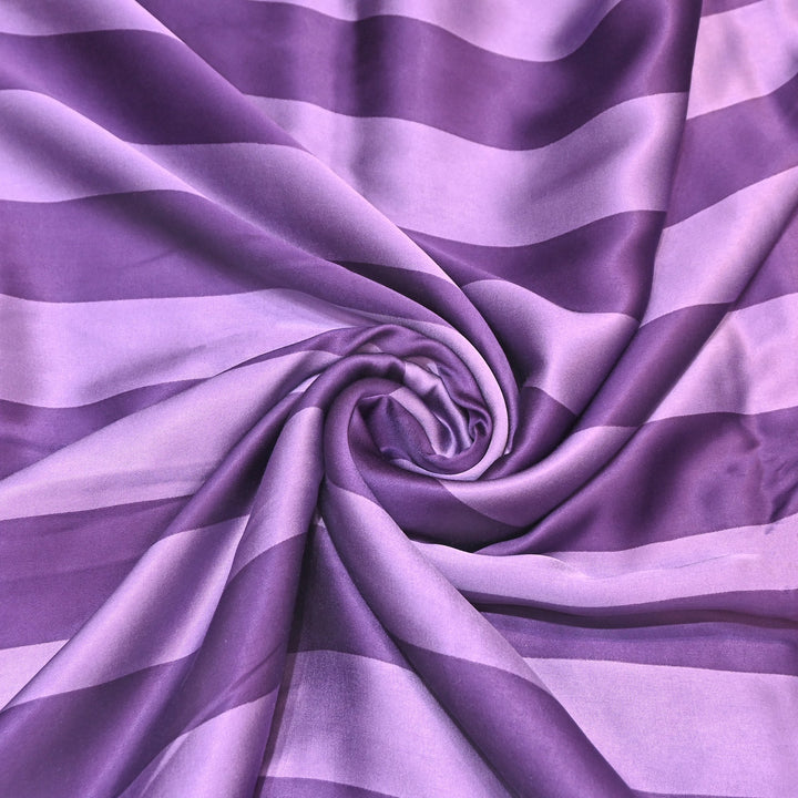 Elegant Modal Satin Digital Print Fabric 5 – Soft Luxury Designer Fabric - 001416-S14