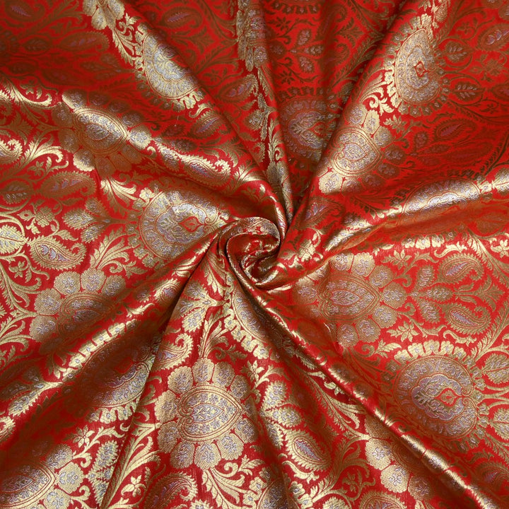Meena Zari Brocade Fabrics