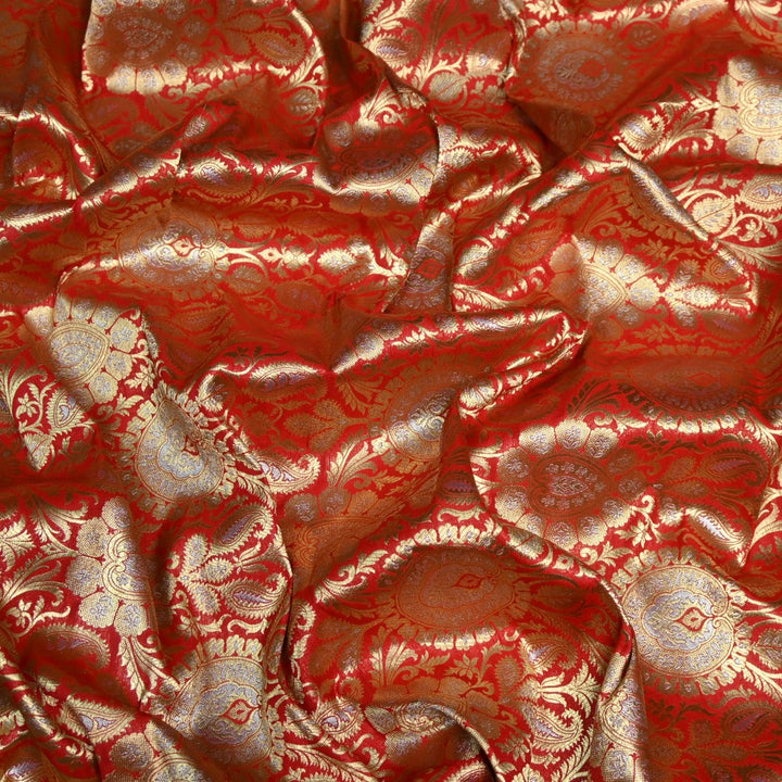 Meena Zari Brocade Fabrics